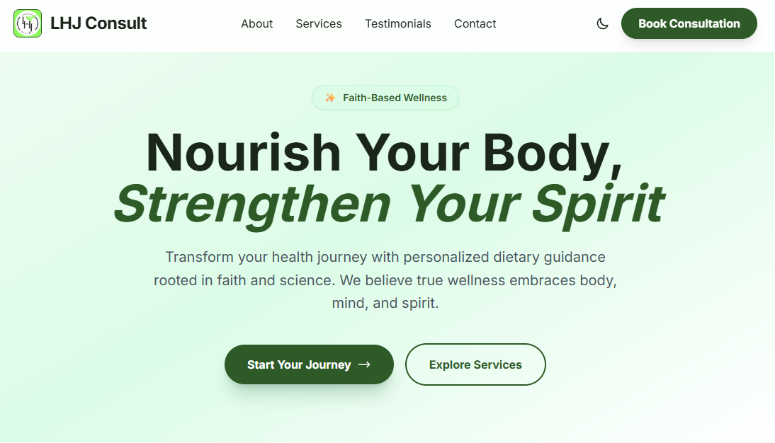 LHJ Consult Wellness Platform